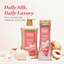 CaressDailySilkBodyWash_MoisturizingBodySoap-HyaluronicAcid_VitaminB3_20oz1 - USA Mega Market
