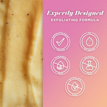 Caress Exfoliating Body Wash for Women, Shea Butter & Brown Sugar Shower Gel for All Skin 30 fl oz