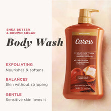 CaressSheaButter_BrownSugarBodyWash_Exfoliating_Moisturizing_HyaluronicAcid_30oz7 - USA Mega Market