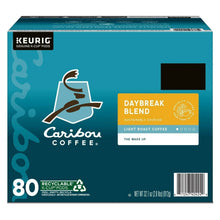 Caribou Coffee Light Roast K-Cup, Daybreak Morning Blend, 80 ct.