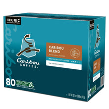 Caribou Coffee Medium Roast K-Cup Pod, Caribou Blend, 80 ct.