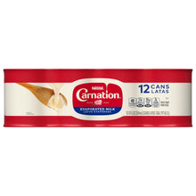 Carnation, Leche evaporada, 355 ml, paquete de 12 unidades
