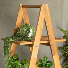Cascade 3-Layer Outdoor Wood Plant Stand