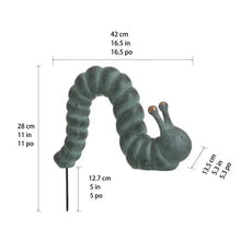 Caterpillar Garden Statue