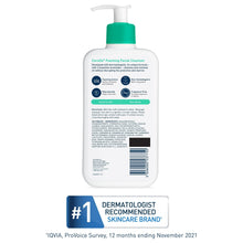CeraVe Travel Size Foaming Facial Cleanser for Normal to Oily Skin, 3 fl oz