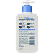 CeraVe Baby Wash & Shampoo, Tear-Free Cleanser for Sensitive Skin, 8 fl oz