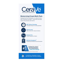 Crema hidratante CeraVe, paquete múltiple intercambiable, frasco de 473 ml con dosificador + frasco de 473 ml