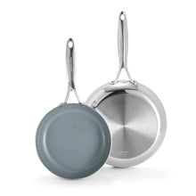 CeramicNonstick2-PieceSkilletSet - USA Mega Market