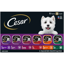 CesarClassicLoafInSauceWetDogFoodVarietyPack_3.5OzTrays_36Pack - USA Mega Market