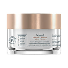 Cetaphil Healthy Renew Night Cream for Sensitive Skin with Anti-Aging, 1.7 oz