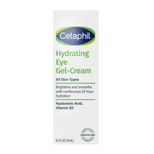 (3 PACK ) Cetaphil Daily Hydrating Eye Gel Cream for Sensitive Skin with Hyaluronic Acid, 0.5 fl oz