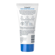 Cetaphil Extra Gentle Daily Face Scrub, Exfoliates & Cleanses, Sensitive Skin, 6 fl oz (3 PACK )