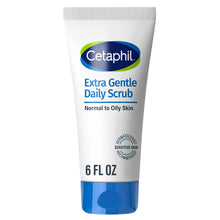 Cetaphil Extra Gentle Daily Face Scrub, Exfoliates & Cleanses, Sensitive Skin, 6 fl oz (3 PACK )