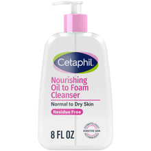 CetaphilNourishingOiltoFoamFacialCleanserforNormaltoDrySkin_upto24HourHydration_8floz - USA Mega Market