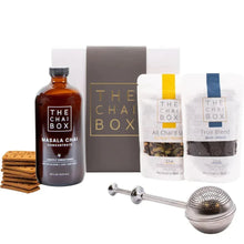Chai + Biscuits + Stainless Steel Steeper Gift Set