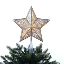ChampagneGoldStarLEDChristmasTreeTopper_12_byHolidayTime2 - USA Mega Market