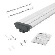 Champion Electronics 4ft LED Shop Light 10,000 Lumen with Motion Sensor, Steel Tread Plate