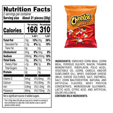 Cheetos Crunchy Cheese Snacks, 2 oz., 64 pk.