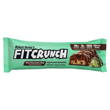 Chef Robert Irvine's FITCRUNCH High Protein Baked Bar, Mint Chocolate Chip, 18 ct.