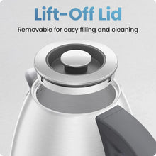 Chefman1.8LiterElectricKettle_1500WRapidWaterBoilerwithLift-OutLid_StainlessSteel2 - USA Mega Market