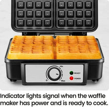 Chefman4SliceBelgianWaffleMakerwAdjustableTemperature_StainlessSteel3 - USA Mega Market