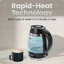 Chefman Fast-Boil 1.8L Electric Kettle, 1500W with Removable Tea Infuser