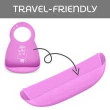 Chicco Easy Start Silicone Feeding Gift Set 6m+ - Pink, New