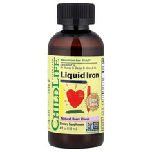 ChildLifeEssentials_LiquidIron_NaturalBerry_4floz_118ml - USA Mega Market
