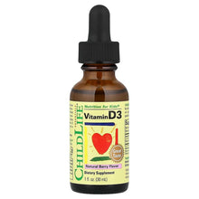 ChildLifeEssentials_VitaminD3_NaturalBerry_12.5mcg_500IU_1floz_30ml - USA Mega Market