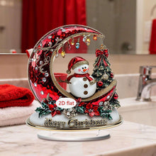 Christmas Fireplace Decorations, Winter Table Decorations Table Christmas Decor, Christmas Decor Indoor Xmas Table Decorations(1PCS)
