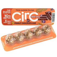 Circ Energy Bites, Peanut Chocolate Chip, 1.76 oz, 14-count