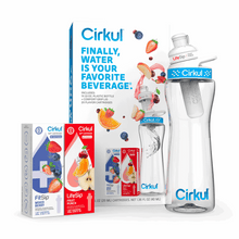 Cirkul-22-oz-Plastic-Water-Bottle-Starter-Kit-with-Blue-Lid-and-2-Flavor-Cartridges-Fruit-Punch-_6088_1 - USA Mega Market