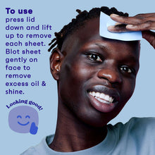 Clean & Clear Essentials Oil Absorbing Sheets for Oily Skin, 50 Count