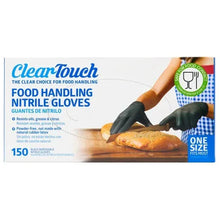 Clear-TouchFoodHandlingNitrileGloves_Black_OneSize_150-count1 - USA Mega Market