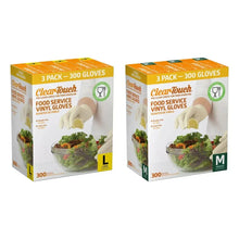 Clear-TouchVinylFoodServiceGloves_100-count_3-pack - USA Mega Market