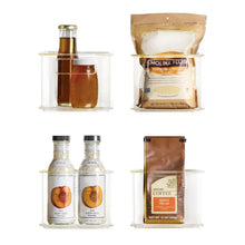 Clearly 4-Piece Clear Plastic Organizing Bin Set