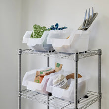Clearly Stacking Storage Bins, 16-pack - USA MEGA SHOP