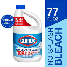 Clorox Splash-Less Liquid Bleach, Regular Scent, 77 fl oz - USA MEGA SHOP