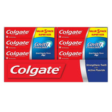 Colgate Cavity Protection Toothpaste with Fluoride, Regular Flavor, 8 oz., 5 pk.