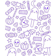 ColorWorld: Spooky Sweet Halloween, Mixed Media