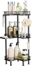 ConsumestCornerShowerCaddyStanding-3-TierStainlessSteelShowerOrganizerwithSoapHolderand4Hooks_LargeCapacityCornerShelfStandforBathroom_RestRoom7 - USA Mega Market