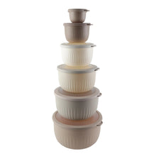 Cook with Color 12-Piece Mixing Bowls Set, White – Nesting, Durable & Space-Saving