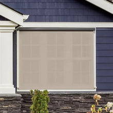 Sol Armor 8' x 8' Cordless Outdoor Sun Shade with Valance