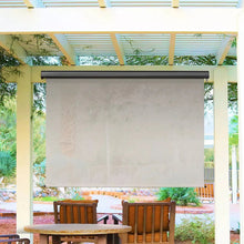 Sol Armor 8' x 8' Cordless Outdoor Sun Shade with Valance