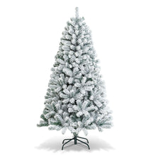 Costway-6ft-Snow-Flocked-Hinged-Artificial-Christmas-Tree-Unlit-Metal-41623ba8-828a-46e1-9d0b-5f_9937_1 - USA Mega Market