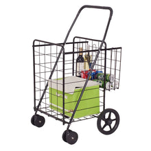 Costway-Folding-Shopping-Cart-Jumbo-Basket-Grocery-Laundry-with-Swivel-Wheels-Black_6f3c74dd-0932-488e-8a7b-3f15b1c858c7_1.aba02c92e9575a02f03ef2b96418e6e0 - USA Mega Market