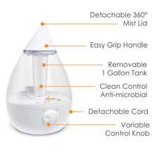 CraneDropUltrasonicCoolMistHumidifier6 - USA Mega Market