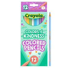 Crayola Colors of Kindness Colored Pencils, School Supplies, 12 Ct, Beginner Child