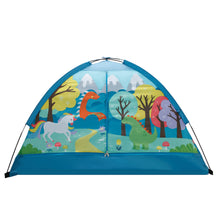 Crckt Kids Polyester Indoor Camping Play Tent with Majestic Design Print, 60"L x 36"W x 36"H