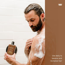 Cremo 2-in-1 Men's Shampoo & Conditioner, Bourbon Vanilla Scent, 16 fl oz